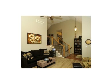 Wrought Iron Ballisters on Stairs to Upper Level