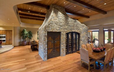 Formal Dining with Walk in Wine Cellar