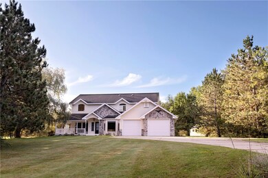 Home is situated on just over 1 acre.