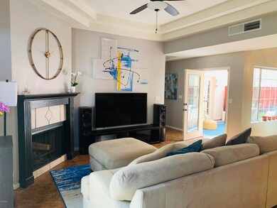 Family Area with Courtyard Access