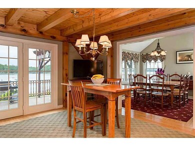 Other. Dining area with water views
