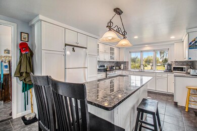 Kitchen with center island