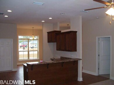Open Family room to kitchen bar top