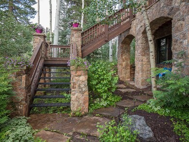 Staircase & Stone Pavement