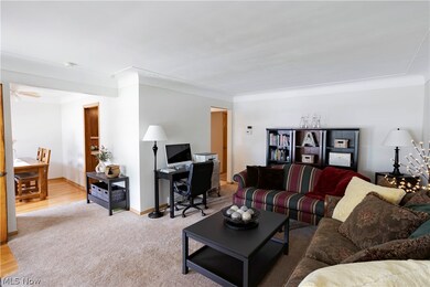 Living room featuring light hardwood / wood-style flooring