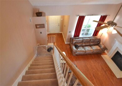 Hardwood flooring on main level except master bedroom (carpet) and bathroom (tile) . . . 