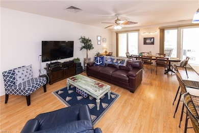 Great Room with 2 sliders to Balcony #1