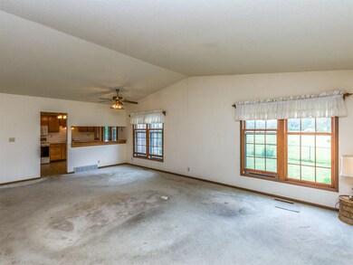 DINING AREA WITH PASS THRU from Kitchen