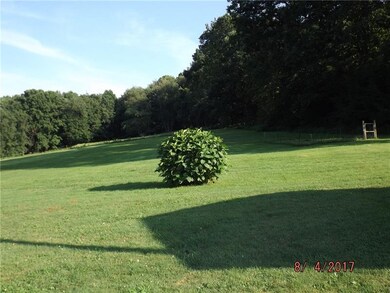 Beautiful back yard complete with electric dog fen