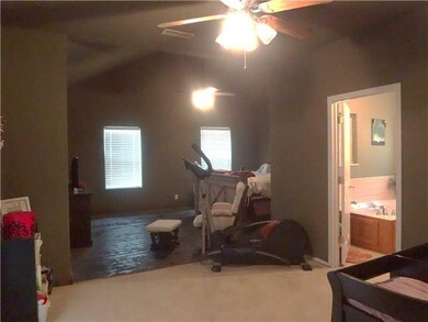 Master Bedroom. Large master bedroom is 17 x 12 an