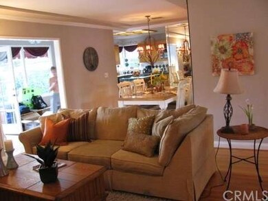 Living room view showing light & bright