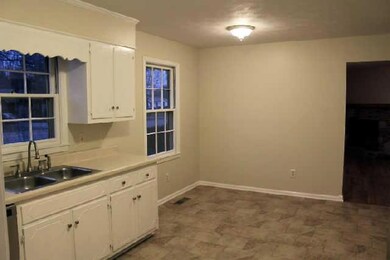 Eat-in kitchen large enough for family meals.