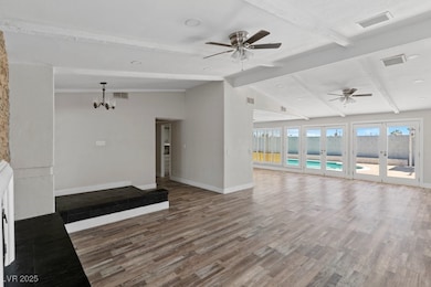 Huge Great Room wide open floor plan opens up to t