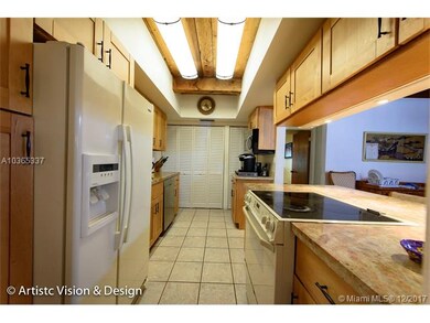 Remodeled Kitchen, Wood Cabinets and Granite Count