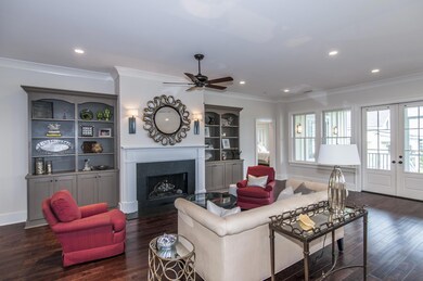FIREPLACE AND BUILT INS