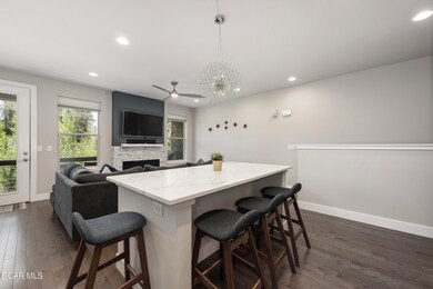 Living and kitchen