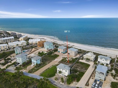 lot 11 next to boardwalk to beach