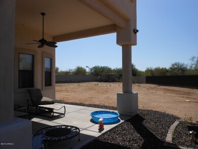 rear yard east