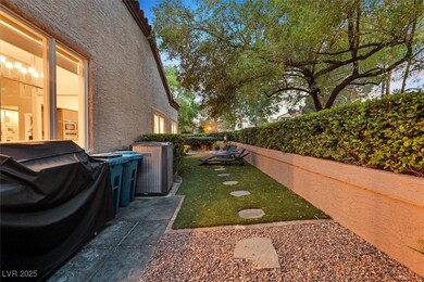 View of yard featuring central AC