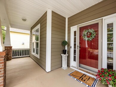 Rocking chair front porch