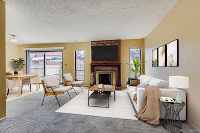 Virtually staged photo