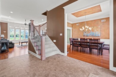 Entry and staircase