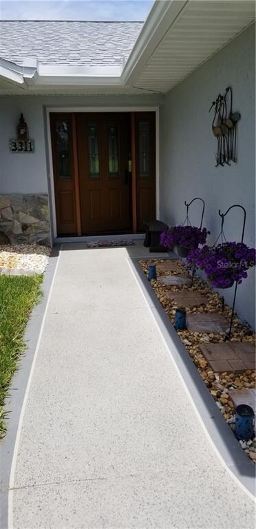 Front walkway