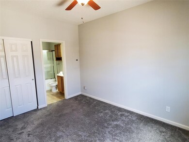 Freshly Painted Master bedroom