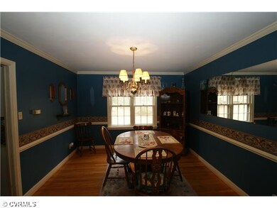 Exterior Front - Formal Dining room with crown mol