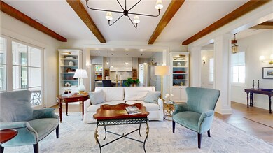 Open to kitchen