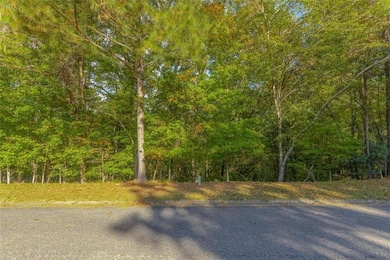 View of street with a wooded view