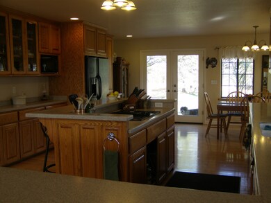 Large open kitchen