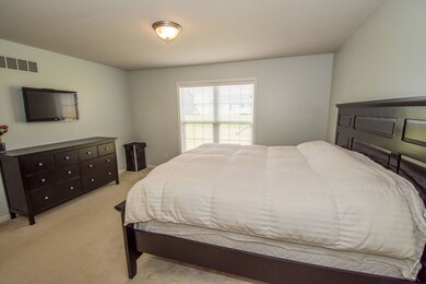 Nice size master with ensuite and plenty of closet