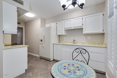 Breakfast nook in the kitchen