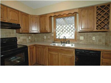 Stove, dishwasher, trash compactor, and disposal.