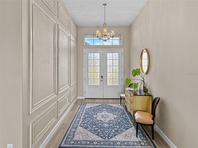 8' French Door Entryway and Transom Window