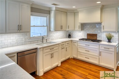 All new kitchen with gas cooktop, soft close drawe