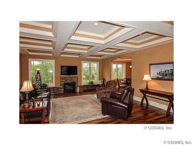 Living Room. Another view of the sophisticated gre