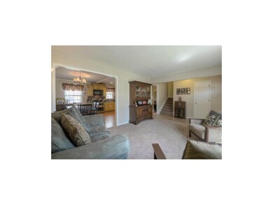 Add'l view of living room with partial view of kit