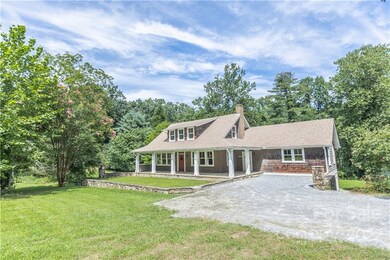 front lawn and drive