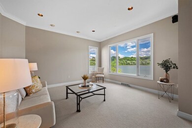 Large windows offer beautiful views and plenty of