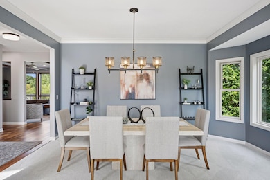 Elegant, classy & comfortable best describe the main level living spaces.