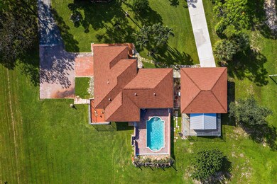 Aerial of the property