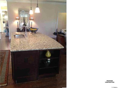 Huge island standard, this one has optional bookends