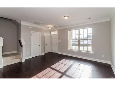Powder room and coat closet.