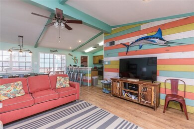 Open-concept living, dining, and kitchen!