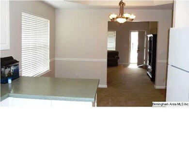 view from kitchen area through to the great room a