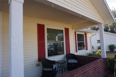 Cozy front porch