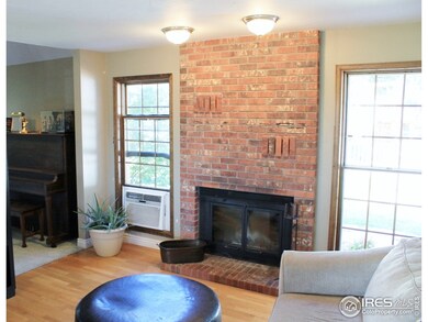 Brick Fireplace