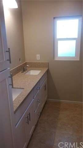Granite dual vanity
